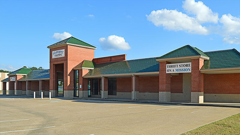 Picture of our Hangers of Hope Superstore & Donation Center located at 920 WSW Loop 323, Tyler, TX 75701