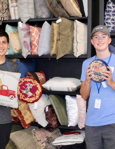 Volunteers helping sort items at Hangers of Hope Thrift Stores Benefiting the Bethesda Health Clinic in Tyler, TX