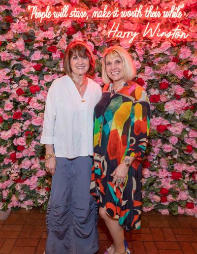 People standing for a picture at the Runway for Hope at Hangers of Hope Thrift Stores Benefiting the Bethesda Health Clinic in Tyler, TX