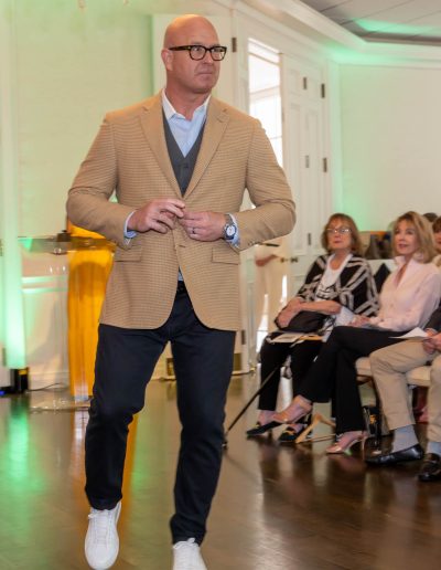 J. Chad Parker at the Runway for Hope at Hangers of Hope Thrift Stores Benefiting the Bethesda Health Clinic in Tyler, TX