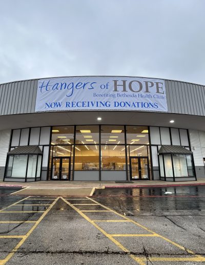 Hangers of Hope Super Center in Tyler, Texas